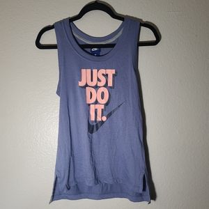 Nike Women's Lavender Pink Just do it Tank
